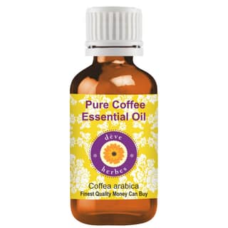 Deve Herbes Coffee Essential Oil (Coffea arabica) Pure | Non-Sticky | Non-greasy | Lightweight | Men & Women | All Skin Types | Steam Distilled 15ml Deve Herbes Coffee Essential Oil (Coffea arabica) Pure | Non-Sticky | Non-greasy | Lightweight | Men & Wo