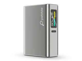 Pebble Rapid Qube 22.5W Fast Charging Power Bank, Compact & Sleek, Digital Display, Type-C Input, 10-Way Circuit Protection