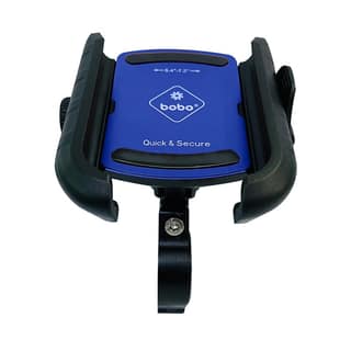 BOBO BM14 Quick Release Enhanced BM4 Waterproof Bike/Motorcycle/Scooter Mobile Phone Holder Mount, Ideal for Maps and GPS Navigation (Blue) BOBO BM14 Quick Release Enhanced BM4 Waterproof Bike/Motorcycle/Scooter Mobile Phone Holder Mount, Ideal for Maps