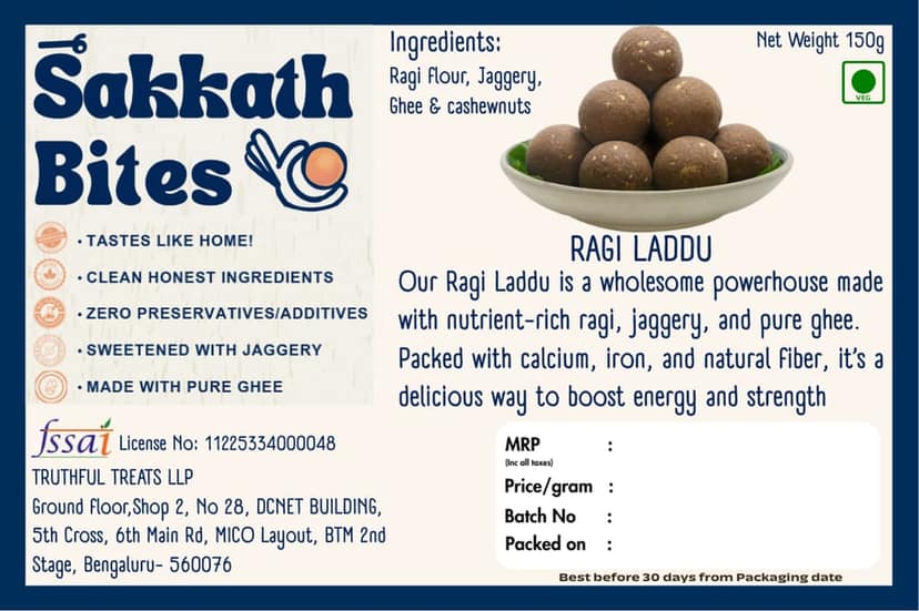 Premium Ragi Laddoo