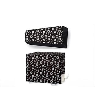 ENTICE Single PVC Black AC Cover for Split AC