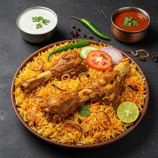 Hyderabad Mutton Dum Biriyani