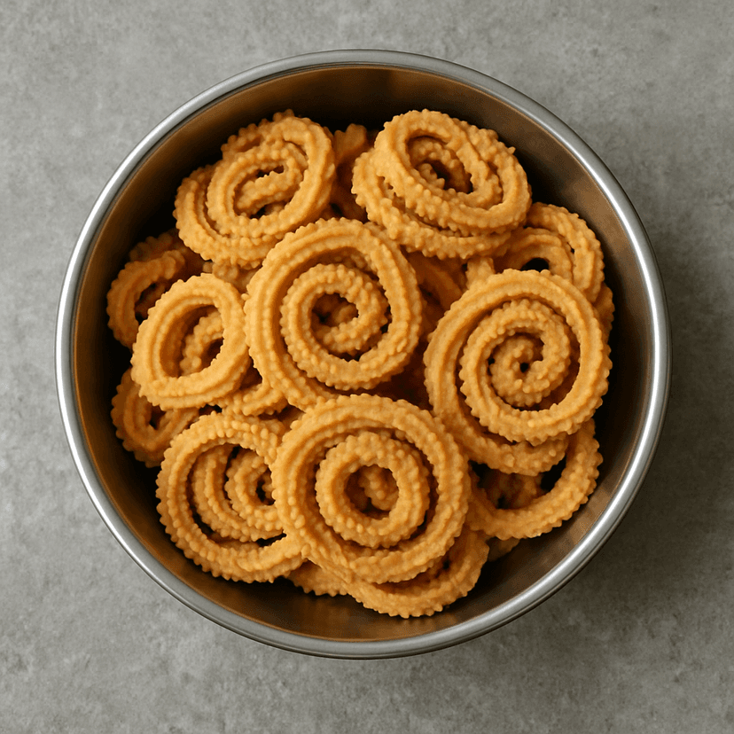 Ganeshi Bazaar's traditional indian murukku snack view 2