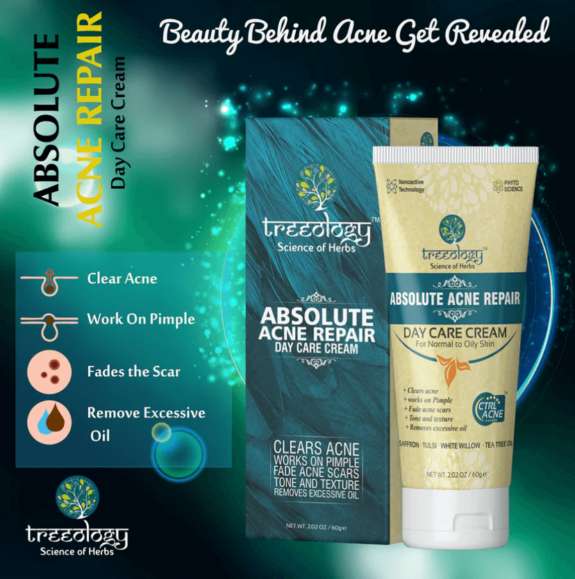 Treeology Acne Repair Day Cream for Clear and Smooth Skin view 2