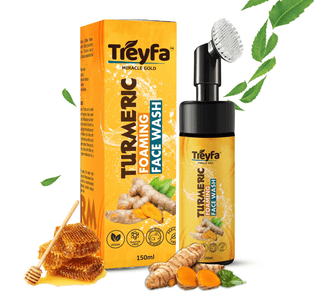 Treyfa turmeric vitamin C face wash