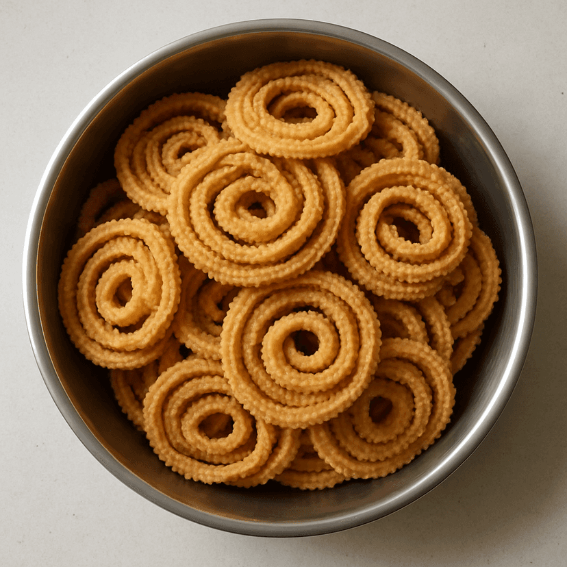 Chanda Store's traditional indian murukku snack view 2