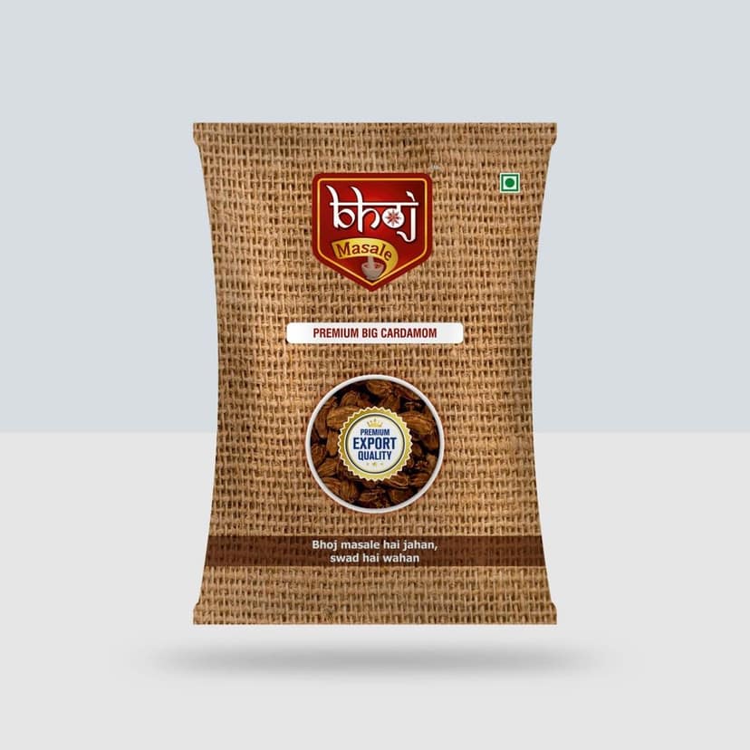 Premium Big Cardamom - 25gm ( Badi Elachi )