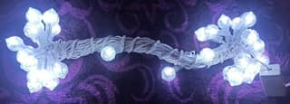 White LED Lighting/Rice Lights/String Lights/Fairy Lights with Constant Function, 9.3 Meter Length & 35 LED Bulbs