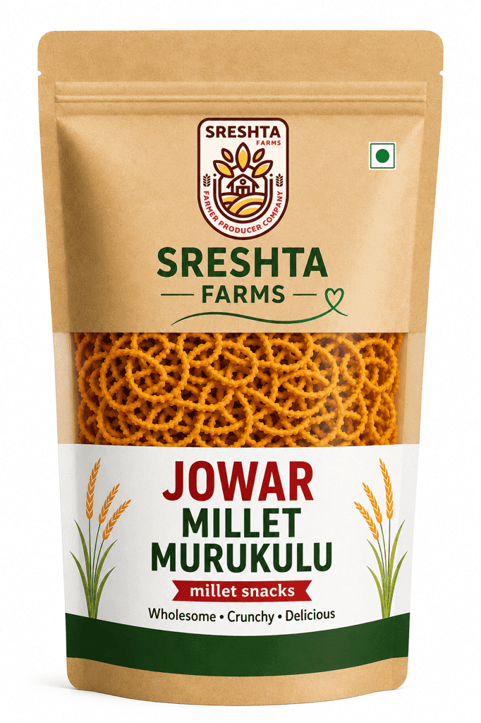 Sreshta Farms Jonna Murukulu- 250gm
