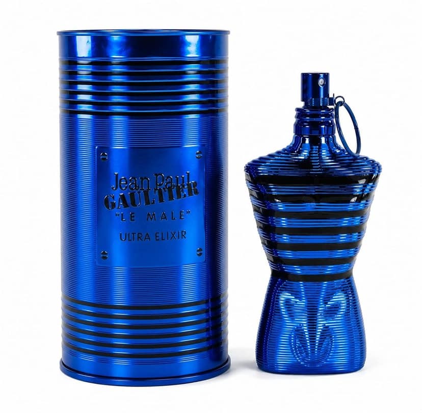 Jean Paul Gaultier Le Male Ultra Elixir Parfum 125ml Long Lasting Warm Spicy Woody Designer Perfume for Men