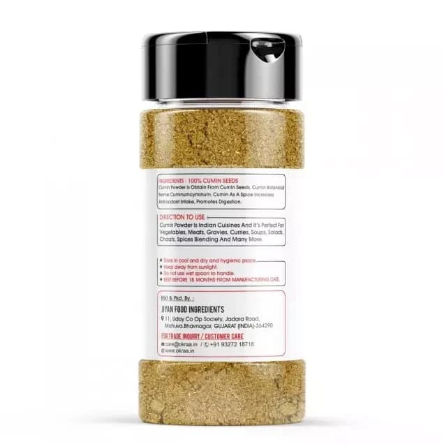 OKRAA Cumin Powder Pure Natural Spice Powder 100 g view 2