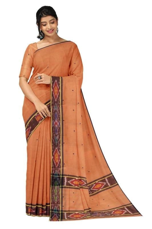 APCO Handloom (A Andhra Pradesh Govt Emporium)- Women's Traditional Pure Handloom Dulla Cotton Saree | DL0097