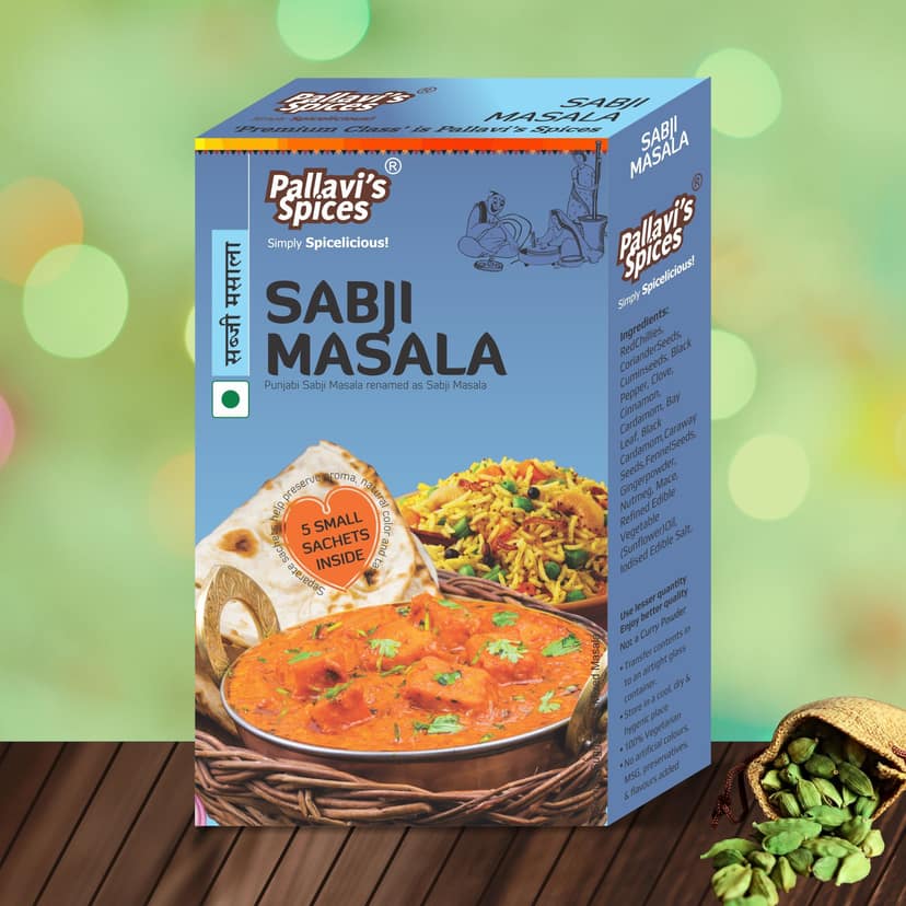 Pallavi's Spices Sabji Masala, 50 gm