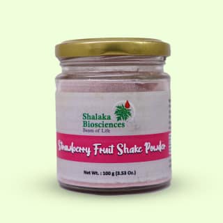 Shalaka Biosciences Strawberry Fruit Shake Powder 100 gm