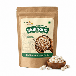 Pure Veda Organic Plain Makhana 100g