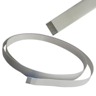 12 Pin 0.5mm Pitch 400mm Same Side Connection FFC Ribbon Flexible Flat Cable