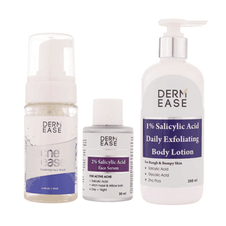 Dermease Acne Control Combo Cleanse, Exfoliate & Clear