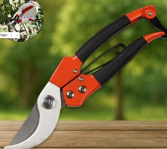 Tiger Garden Shears Pruners Scissor, flower cutter view 2