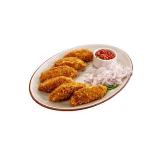 Veg Kurkure Momos Half