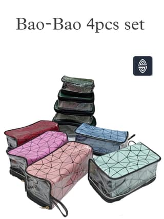 Makeup Pouch 4 Pcs Set