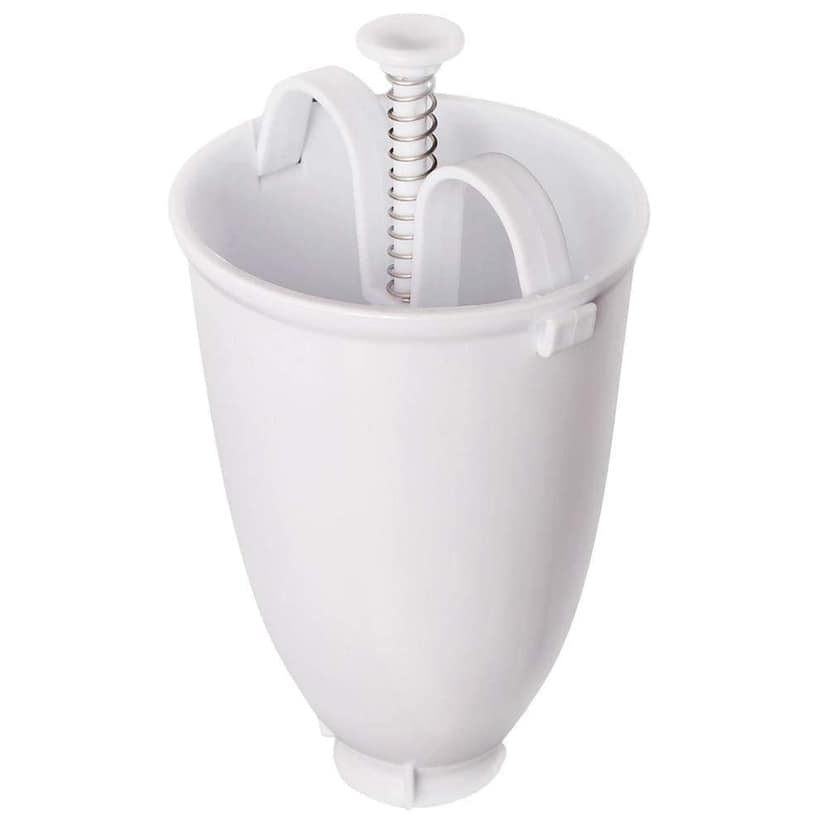 DHRUVINSRI Mini Donut Maker Dispenser – Convenient Plastic Vada/Meduwada Maker for Effortless, Shaped Homemade Donuts and Snacks, Ideal for Quick and Delicious Treats