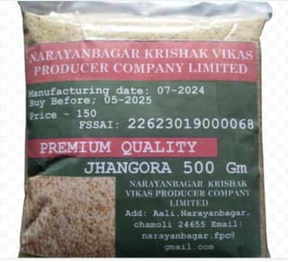 Uttarakhand Famous Barnyard millet or Jhangora Rice