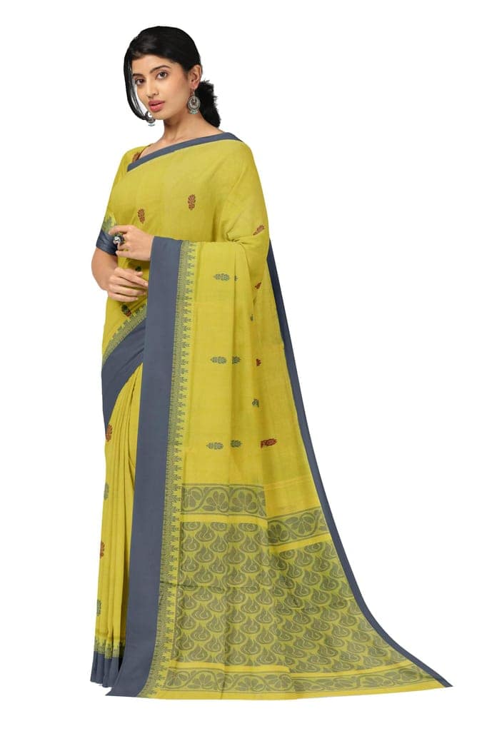 APCO Handloom (A Andhra Pradesh Govt Emporium)- Women's Traditional Pure Handloom Rajahmundry/Angara Cotton Saree | ACS0052 view 2
