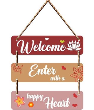 Saf Wood Wall Sculpture Multi - Pack of 1