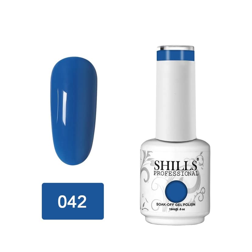 SHILLS PROFESSIONAL UV/LED Soak Off Gel Polish Color Shade 42, Matte Finish, 15ml SHILLS PROFESSIONAL UV/LED Soak Off Gel Polish Color Shade 42, Matte Finish, 15ml - Shade 042 / 15 ml (Pack of 1) view 2