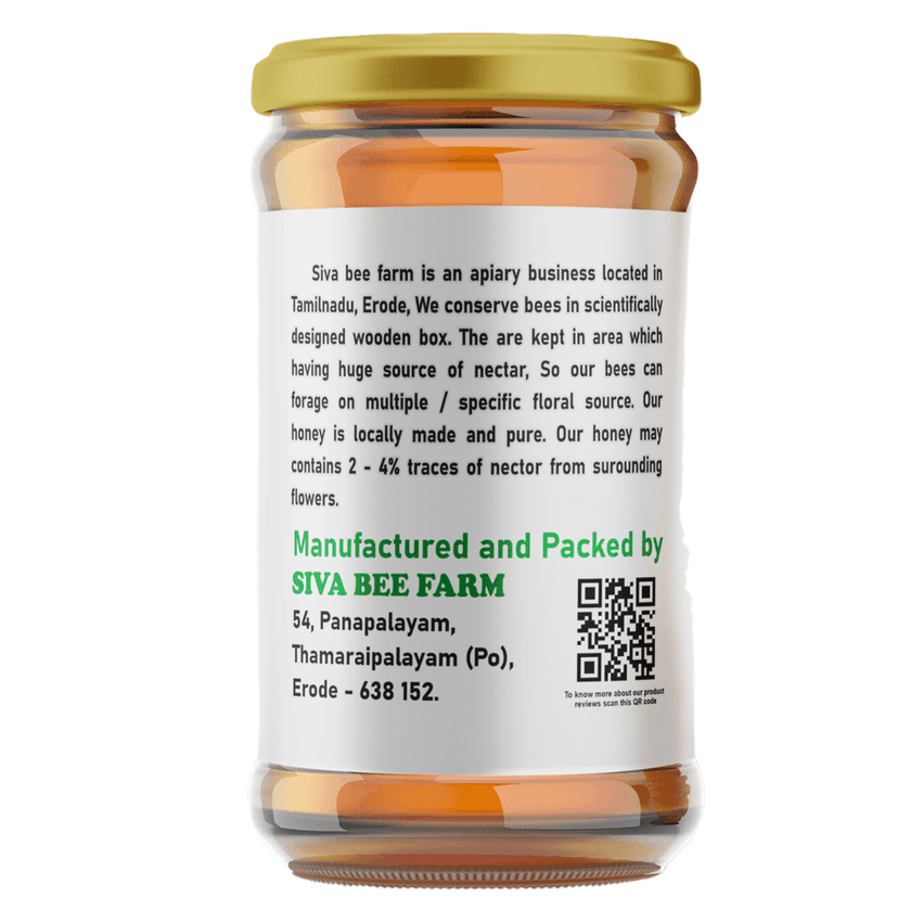 Bee Sure Perimum Moringa Honey| Drumstick Honey| Mono Floral Honey(500Gms) view 2
