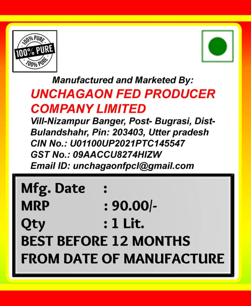 Organic Sugarcane Vinegar, 1 Liter* view 2