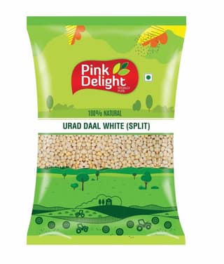 Pink Delight Unpolished And Dry Urad Dhuli / Mogar Dal | 500g Pack