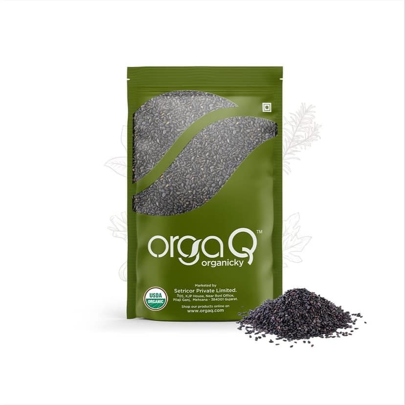 Orgaq Organicky Organic Black Till/Sesame Seeds