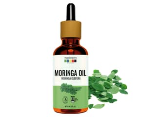 Organix Mantra Moringa Oil, 100% Pure, Natural & Cold Pressed Organic Oil - 30 Millilitre