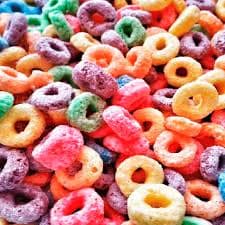 KWIK SNACK Fruit Ring Loops | Crunchy Multigrain Breakfast Cereal| Mixed Fruit Flavor| (3 X 200 GM - 600 GM) view 2