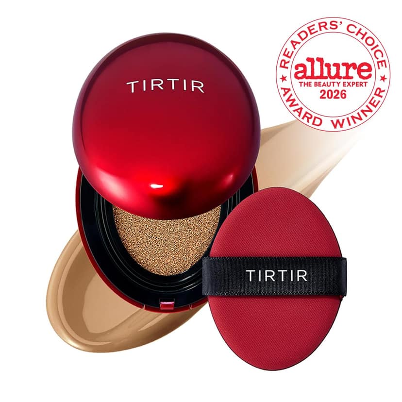 TIRTIR Mask Fit Red Cushion Foundation, Full Coverage, Skin Fit, Satin Glow Finish, Korean Cushion Foundation #34W TOFFEE | 4.5g TIRTIR Mask Fit Red Cushion Foundation, Full Coverage, Skin Fit, Satin Glow Finish, Korean Cushion Foundation #34W TOFFEE | 4 view 2