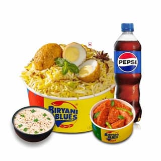 Egg Biryani Bowl Combo