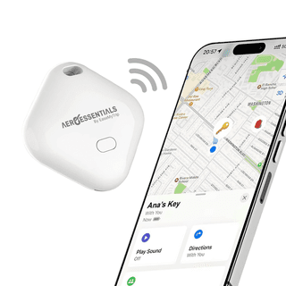 Aeroessentials AeroTag Find My Compatible Item Tracker, UWB Technology, CR2032 Battery, 1-Year Battery Life