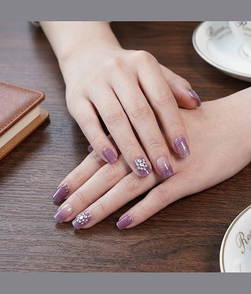 The Canvas Arts 16 Tips Finger Nail Sticker Female Stickers 10 g view 2
