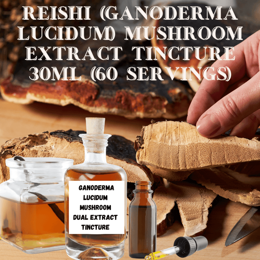 Reishi (Ganoderma Lucidum) Mushroom Extract Tincture 30ml (60 Servings) view 2
