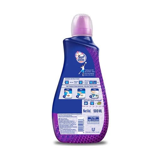 Surf Excel Matic Liquid Detergent - Front Load, 500 ml view 2