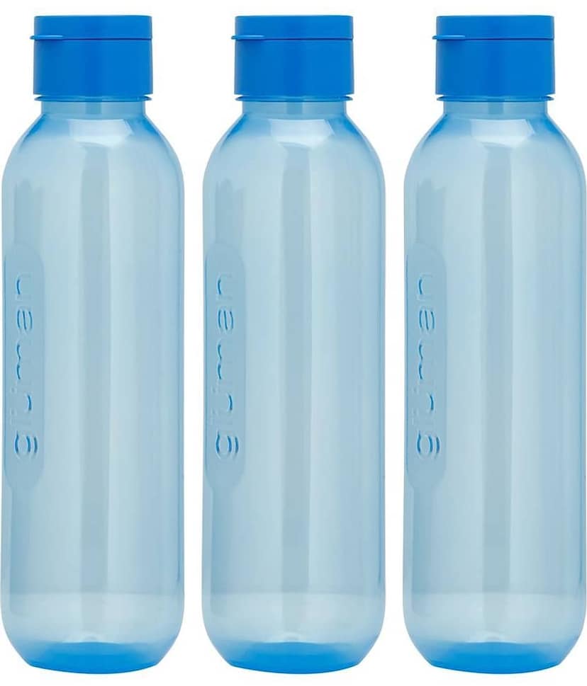 Claro 1100 Blue Fridge Water Bottle 1100 mL ( Set of 1 )