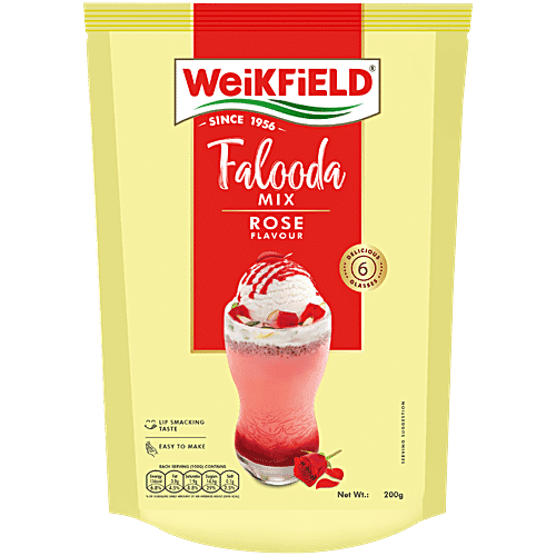 Weikfield Falooda Mix Rose 200Gm