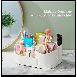 Kuber Industries Multipurpose Plastic Drawer Storage Organizer Aesthetic Desk Stationary Item Jewellery Holder.
