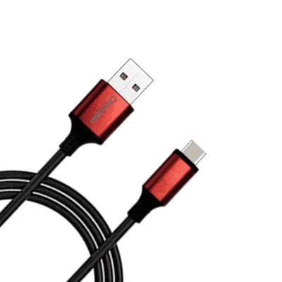 Champion USB A to Type-C 3Amp Data Sync & Fast Charging Cable PVC Metal 1M for all Smartphones, Tablets & other Type C devices view 2