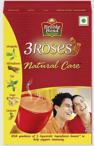 BROOKE BOND 3ROSES NATURAL CARE 250G