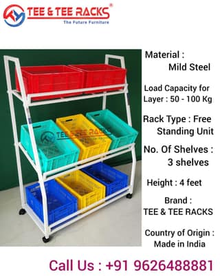 Moveable Vegetable Racks