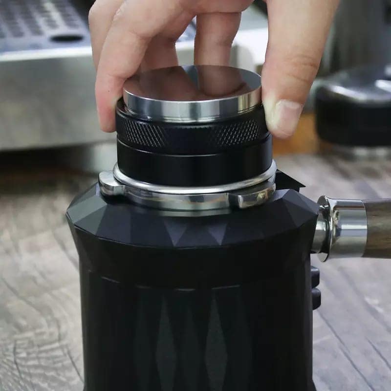 The Bean Co Roasters Dual Head Coffee Distributor | 58 mm Coffee Leveler | Adjustable Depth- Professional Espresso Hand Tampers view 2