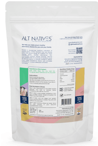 Alt Natives Diet Batter Premix Beige Color |450G view 2