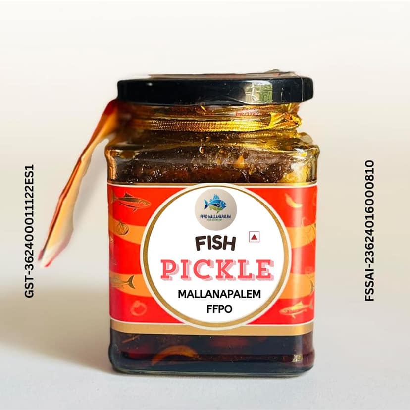 Mallanapalem Fish Pickle - Authentic Seafood Delight 300gm